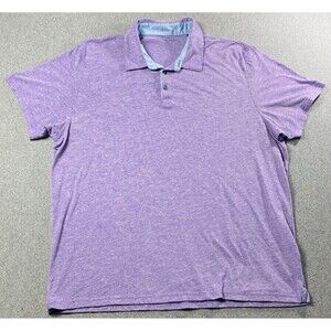 Zachary Prell Mens Polo Size XL Purple